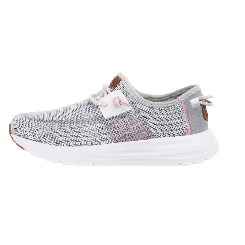 Hey Dude Women's Sirocco Stretch Sox Stone White