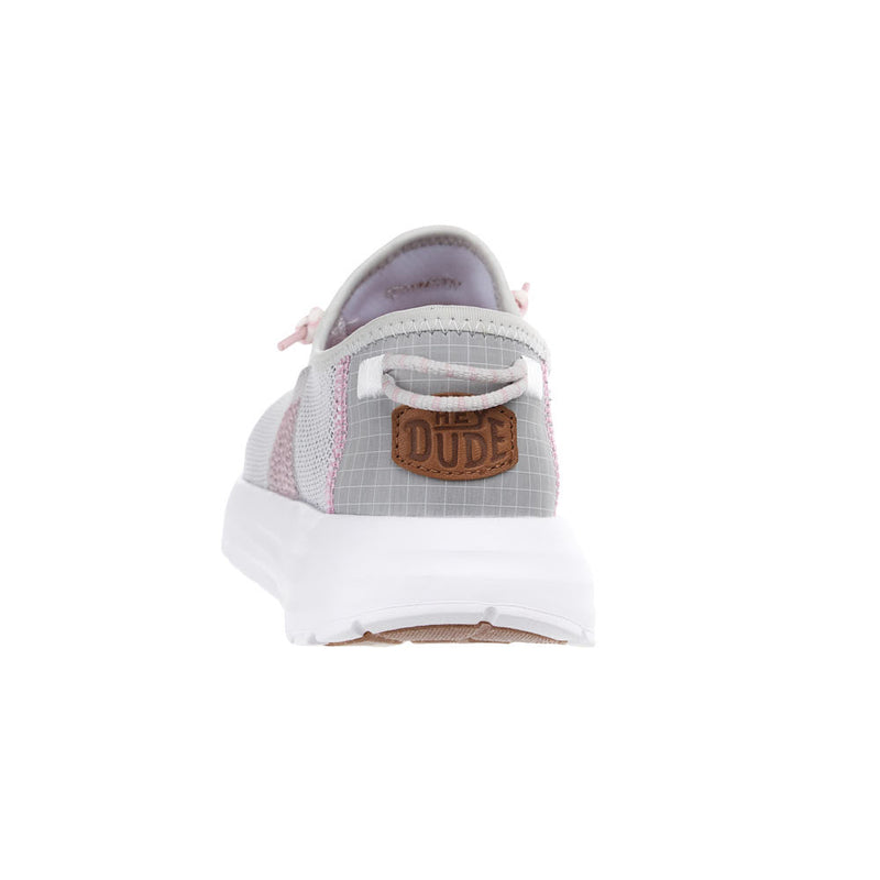 Hey Dude Women's Sirocco Stretch Sox Stone White