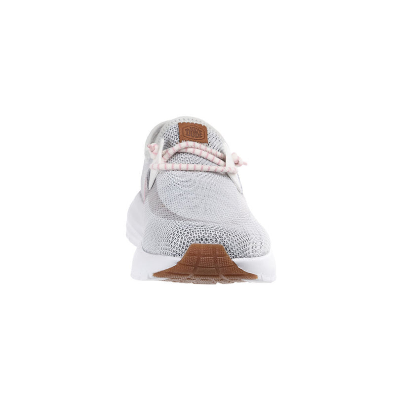 Hey Dude Women's Sirocco Stretch Sox Stone White
