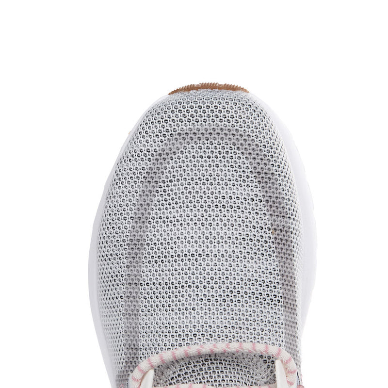 Hey Dude Women's Sirocco Stretch Sox Stone White