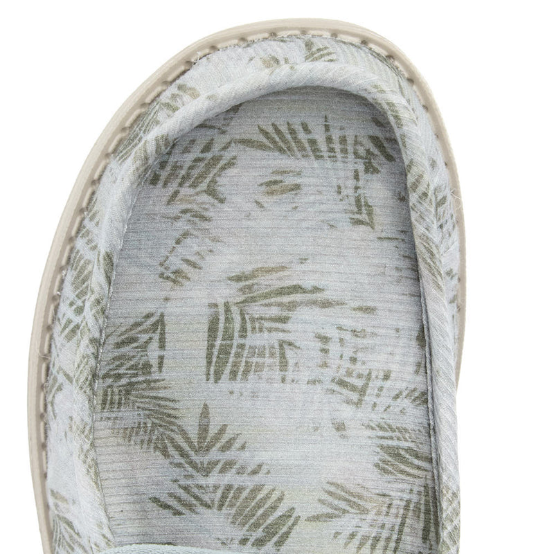 Hey Dude Men's Wally Washed Palm Harbor Green Casual