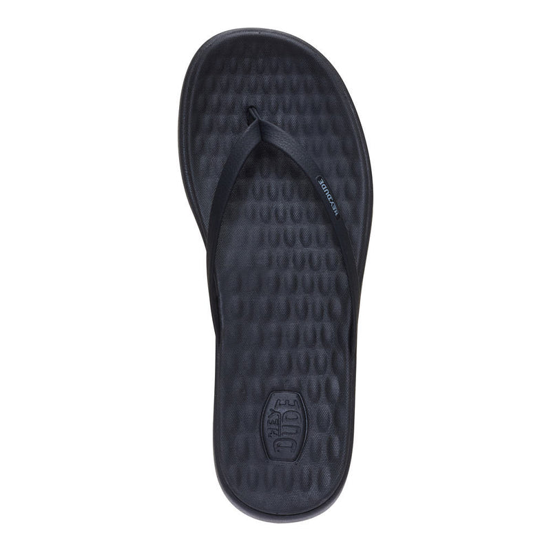 Hey Dude Women's Black Maui Breeze Flip Flop