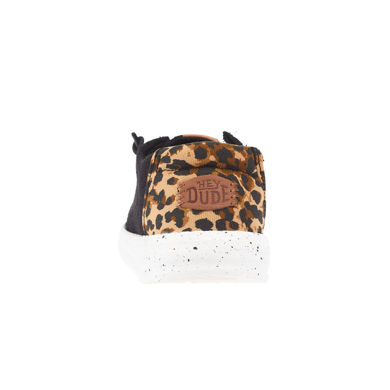 Hey Dude Women's Wendy Wildcat Black And Leopard
