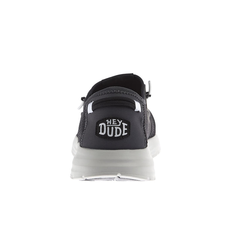 Hey Dude Men's Sirocco Stretch Sox Black Multi Casual Shoe