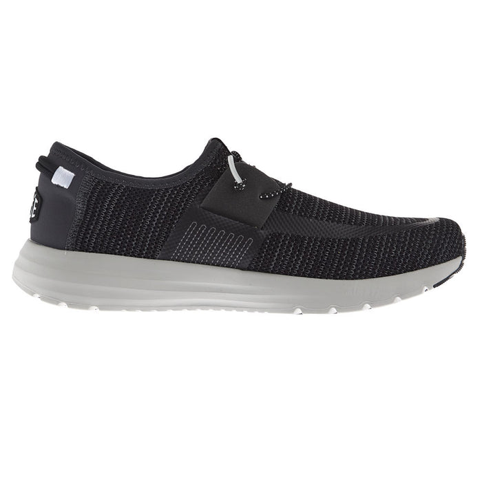 Hey Dude Men's Sirocco Stretch Sox Black Multi Casual Shoe