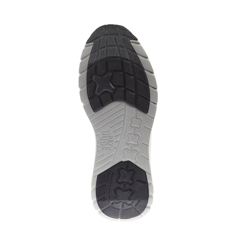 Hey Dude Men's Sirocco Stretch Sox Black Multi Casual Shoe