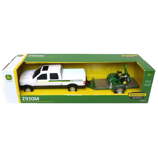 Tomy John Deere Truck Trailer w/Z Trak Mower