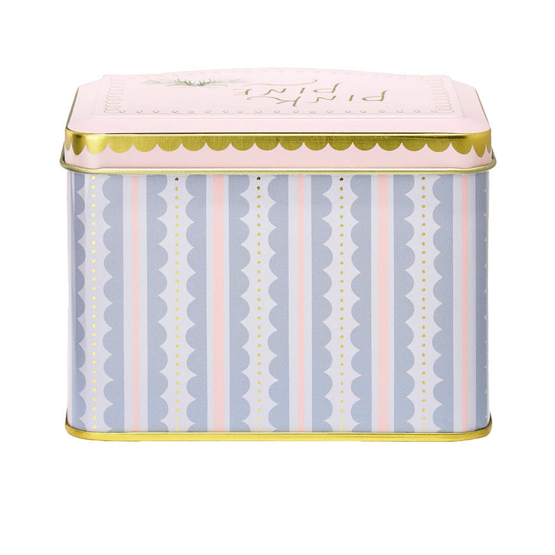 Illume Pink Pine Printed Tin Candle