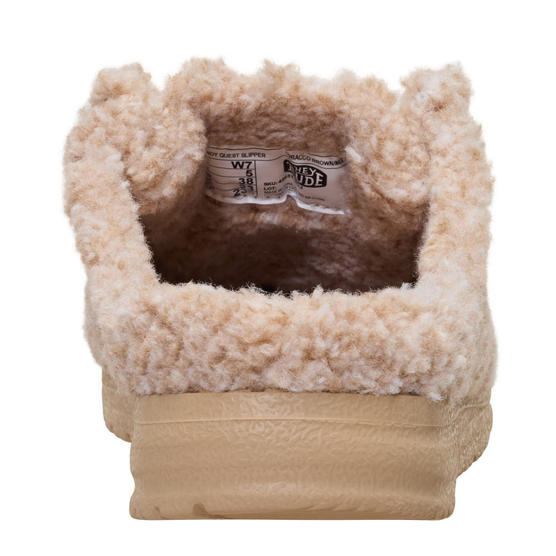 Hey Dude Women's Wendy Quest Tobacco Brown Slipper