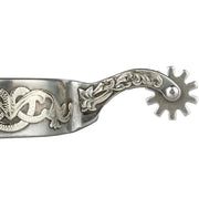 Avila Medium Shank Men's Floral Spur