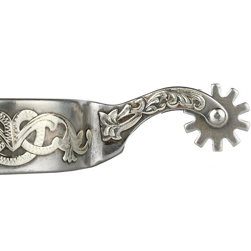 Avila Medium Shank Men's Floral Spur