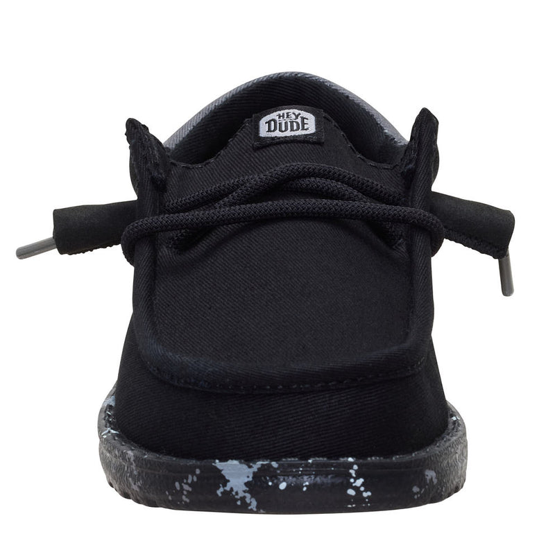 Hey Dude Youth Wally Funk Splatter Camo Black Multi