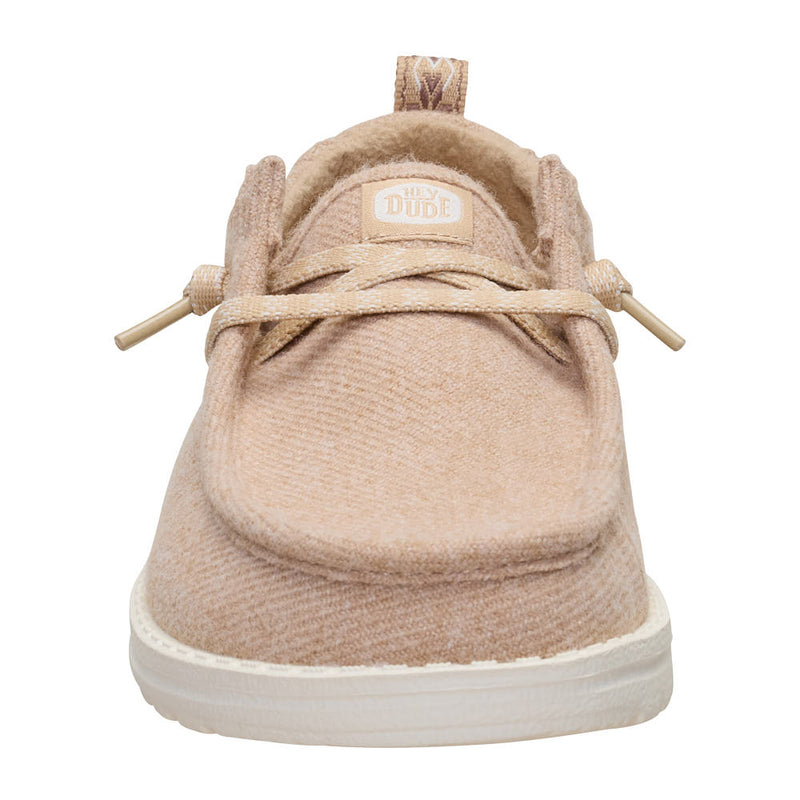 Hey Dude Women's Wendy Cozy Wool Sesame Casual