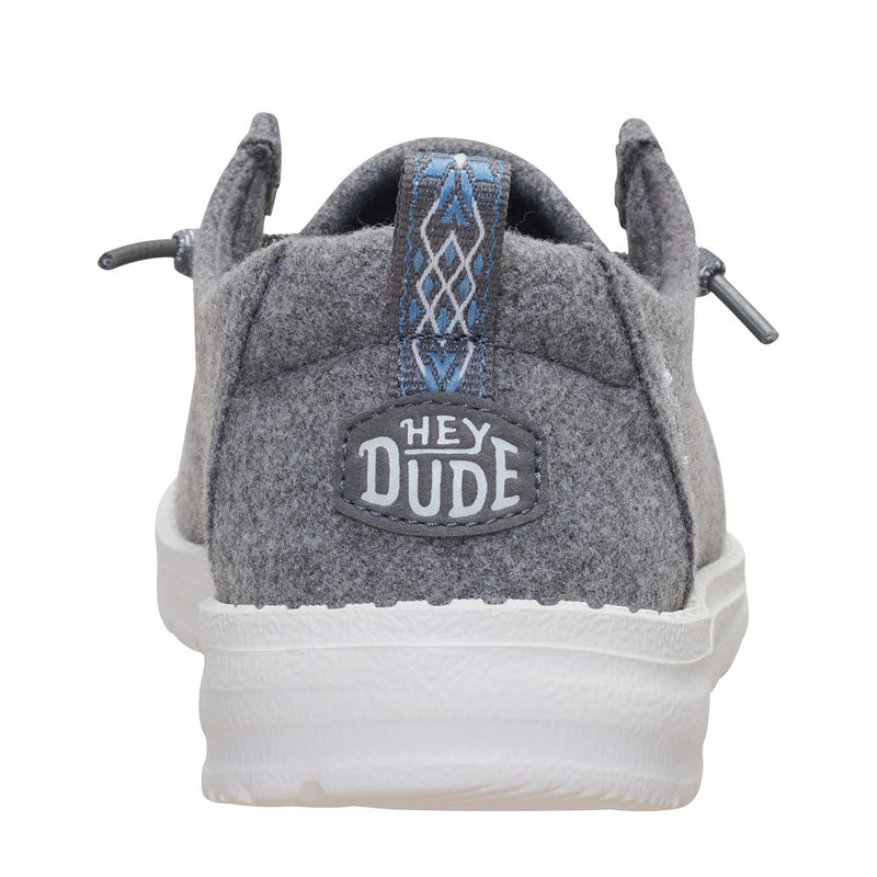 Hey Dude Women's Cozy Wool Grey Poppy Seed Casual