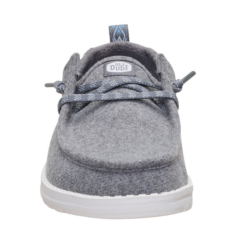 Hey Dude Women's Cozy Wool Grey Poppy Seed Casual