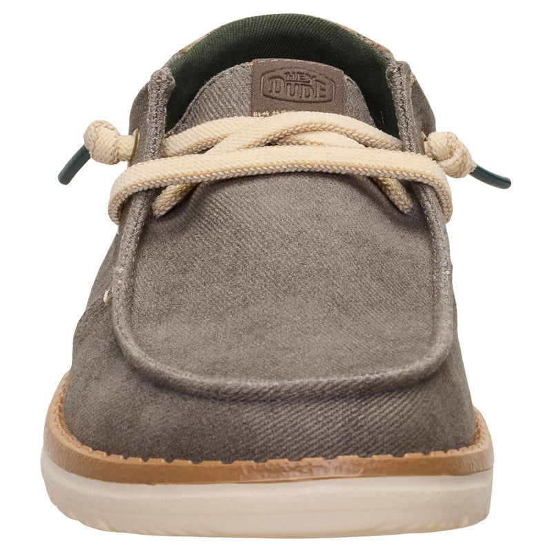 Hey Dude Women's Wendy Workwear Leo Dark Olive Casual