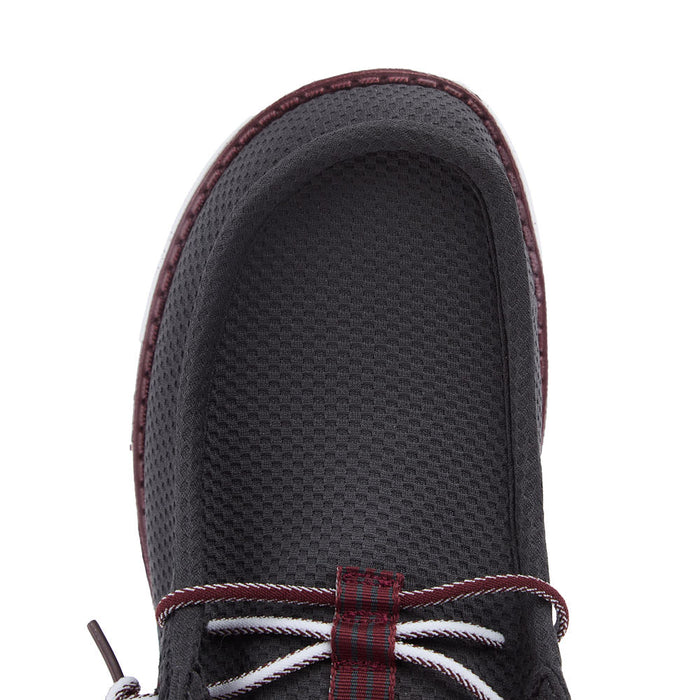 Hey Dude Men's Wally Varsity Huddle Black Casual