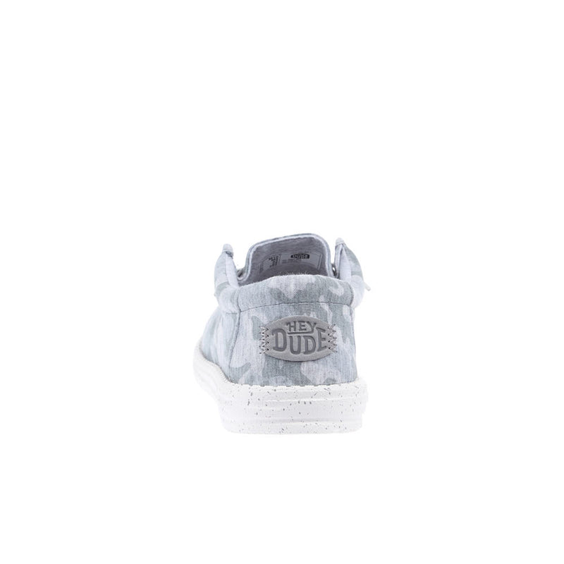 Hey Dude Men's Wally Stretch Jersey Light Grey Camo