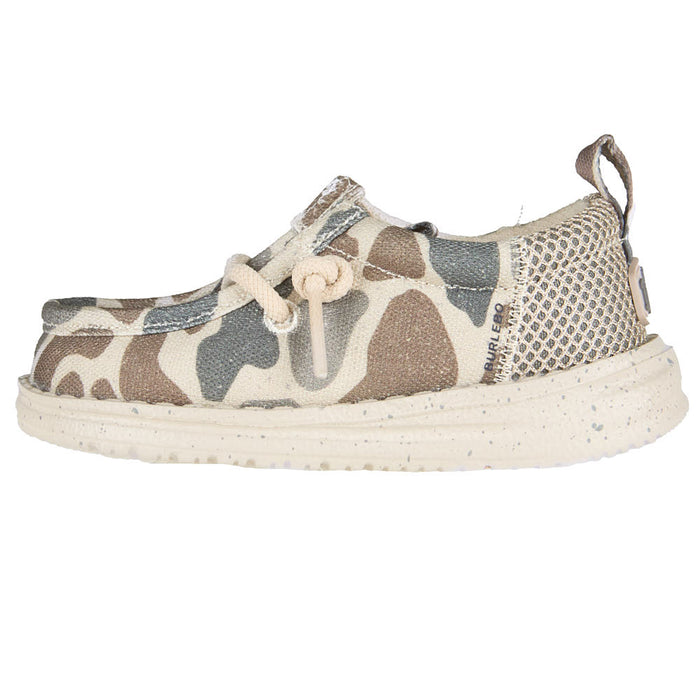 Hey Dude Toddler's Wally Funk Burlebo Deer Camo Casual