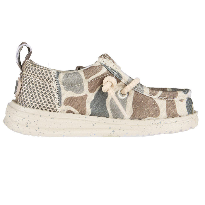 Hey Dude Toddler's Wally Funk Burlebo Deer Camo Casual
