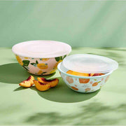 Mud Pie Fruit Bowl and Lid Set