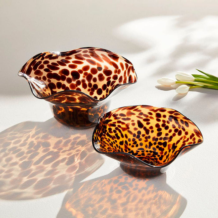 Mud Pie Tortoise Ruffle Bowl Set