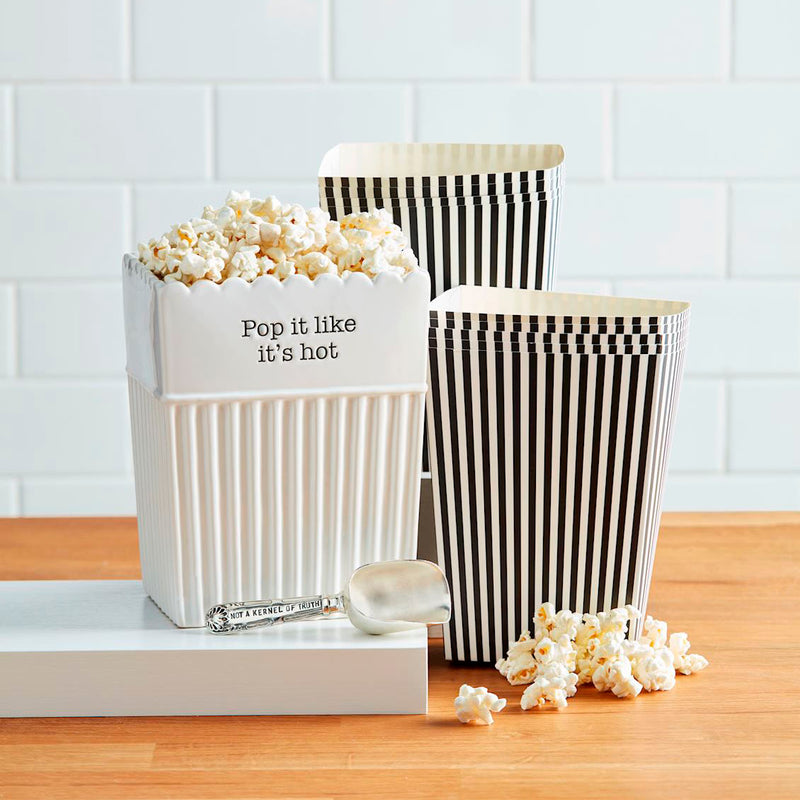 Mud Pie Popcorn Bucket & Bag Set