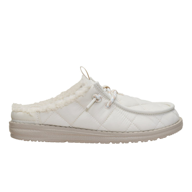 Hey Dude Women's Wendy Slip Camp Nylon Silver Birch Casual