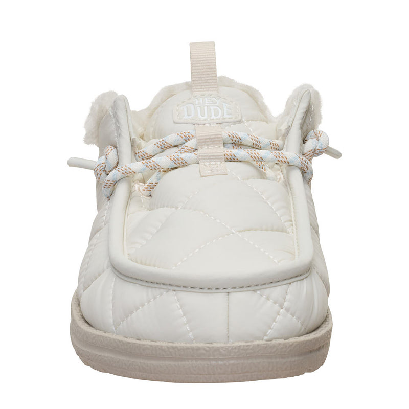 Hey Dude Women's Wendy Slip Camp Nylon Silver Birch Casual