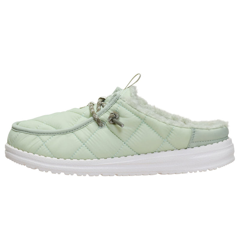 Hey Dude Women's Wendy Slip Camp Nylon Sea Foam Casual