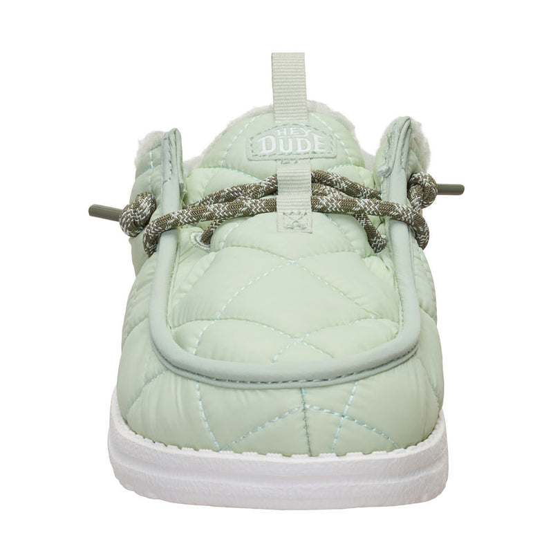Hey Dude Women's Wendy Slip Camp Nylon Sea Foam Casual