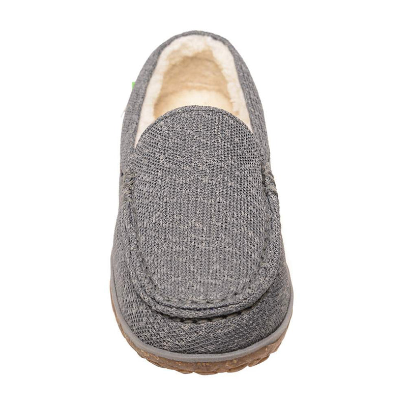 Minnetonka Women`s Minnetonka Eco Grey Slipper