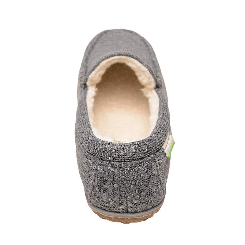 Minnetonka Women`s Minnetonka Eco Grey Slipper
