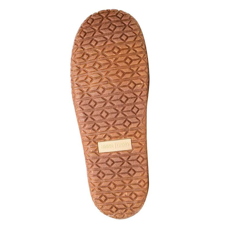 Minnetonka Women`s Minnetonka Eco Grey Slipper