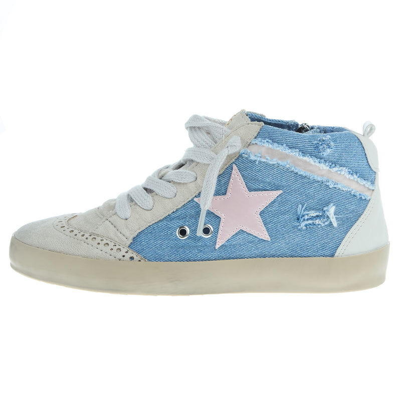 Shu Shop Kid`s Paulina Denim High Top Shoe