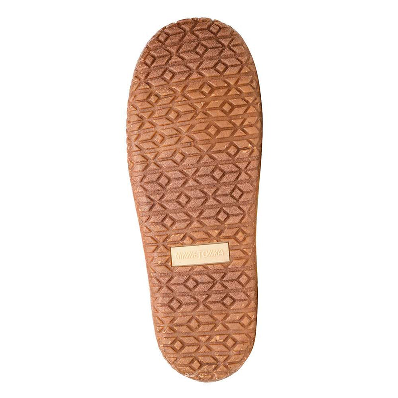 Minnetonka Women`s ECO Oak Tan Casual Slip on Shoe