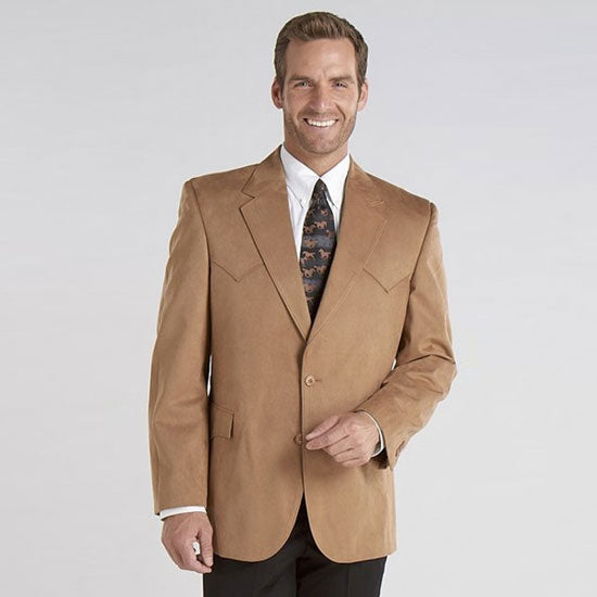 Cripple Creek Micro Suede Camel Sportcoat44R