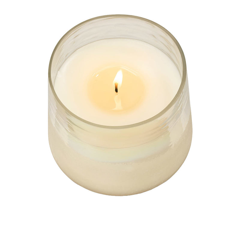 Illume Winter White Baltic Glass Candle