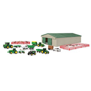 Tomy John Deere 70 Piece Mini Farm Set