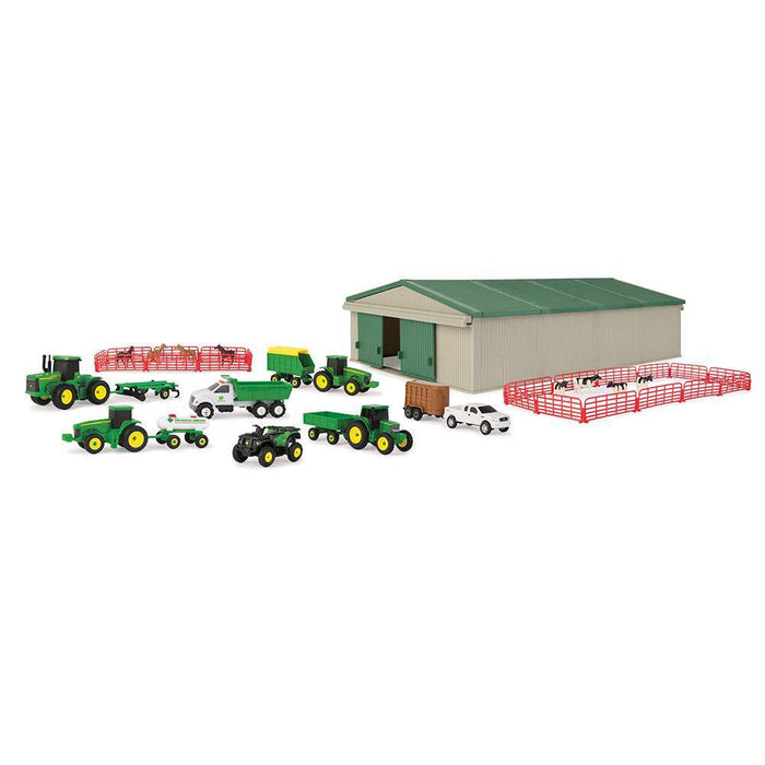 Tomy John Deere 70 Piece Mini Farm Set