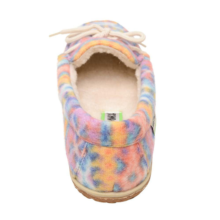Minnetonka Women`s Eco Oak Orange Sunset Slipper