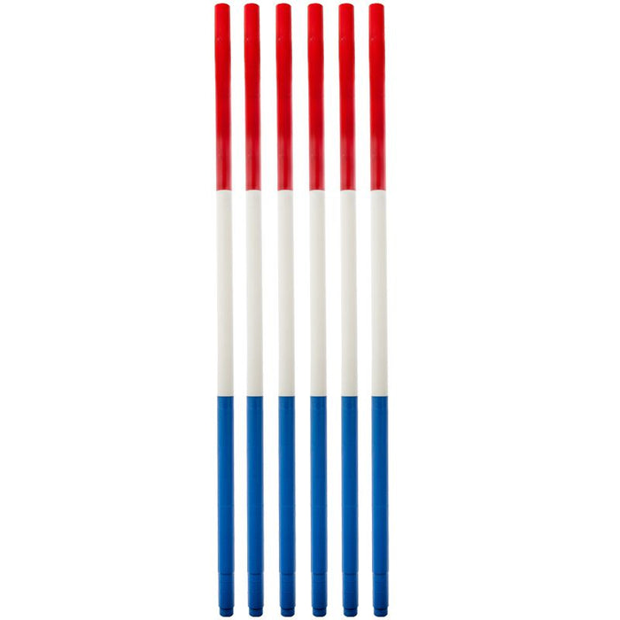 Pole Bending Poles - Set of 6