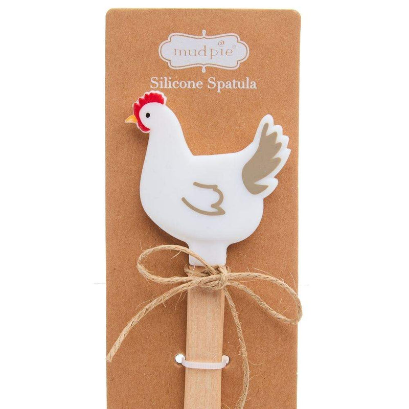 Mud Pie HEN SILICONE SPATULA