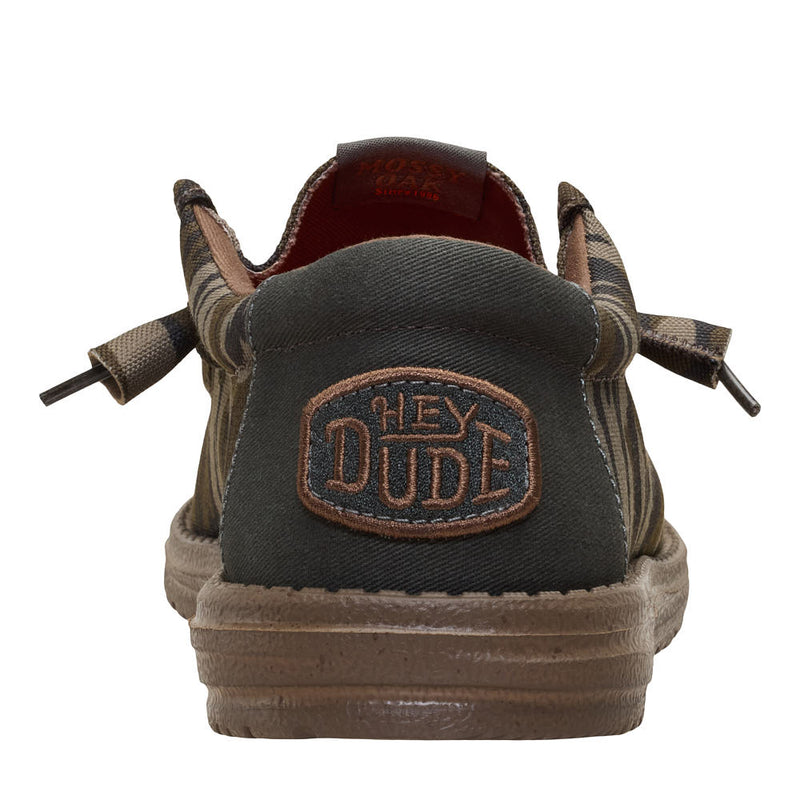 Hey Dude Men's Wally Mossy Oak Original Bottomland Casual Shoe