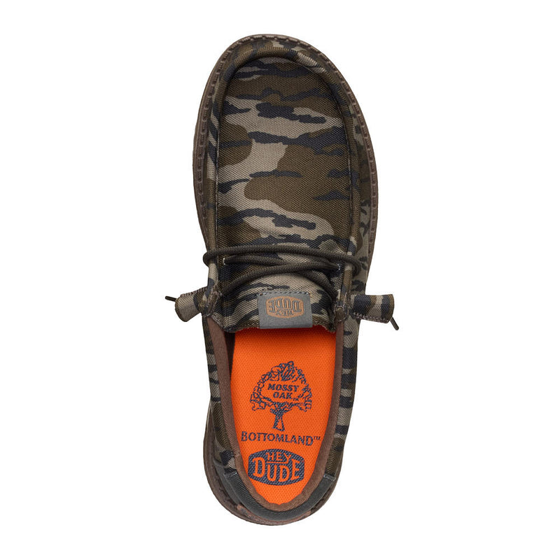 Hey Dude Men's Wally Mossy Oak Original Bottomland Casual Shoe