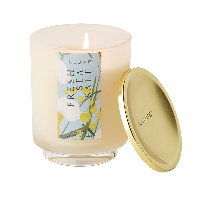 Illume Fresh Sea Salt Signature Glass Candle