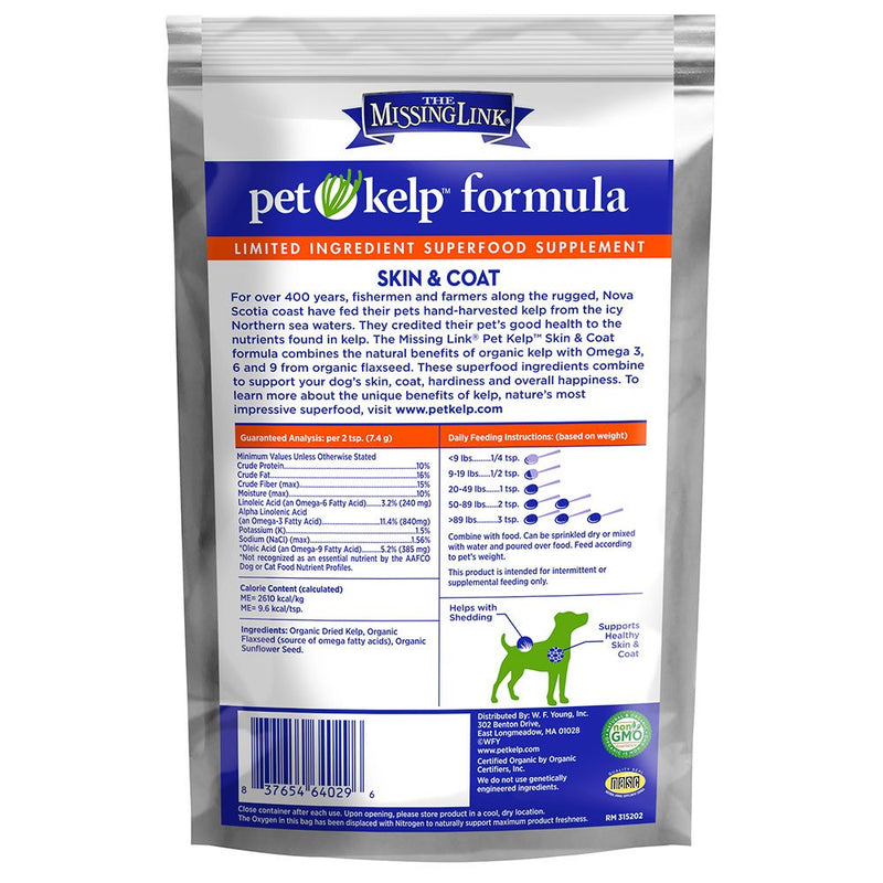 The Missing Link Pet Kelp Formula - Skin and Coat