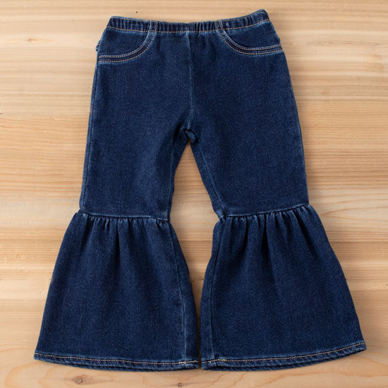 Wrangler Baby Girl Ruffle Leg Flare Jean
