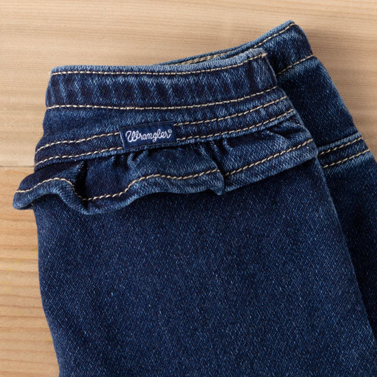 Wrangler Baby Girl Ruffle Leg Flare Jean