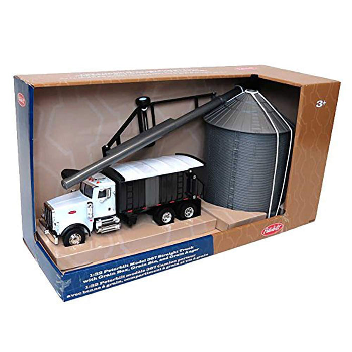 Tomy Peterbilt Straight Truck with Grain Box Play Set